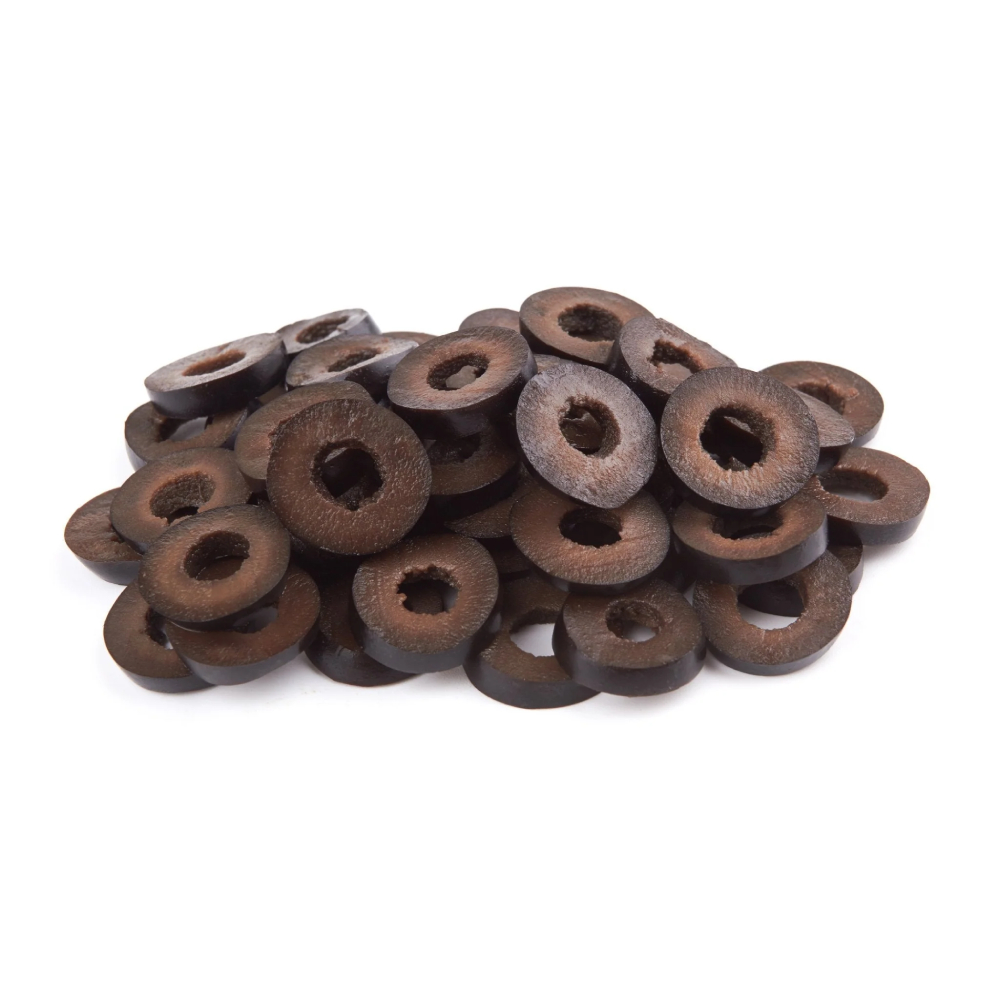 [579852] Olives Noires Tranchées 200g.
