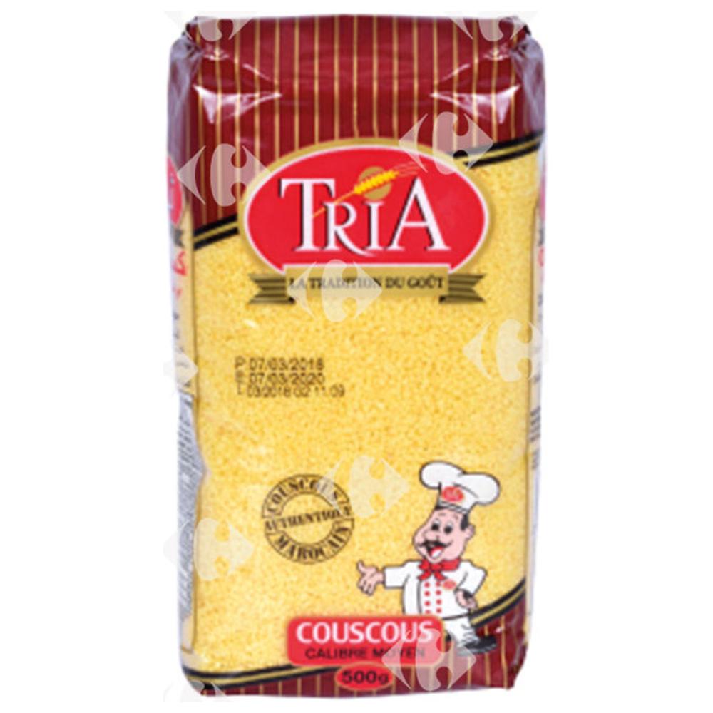 Couscous Moyen Tria 500g.