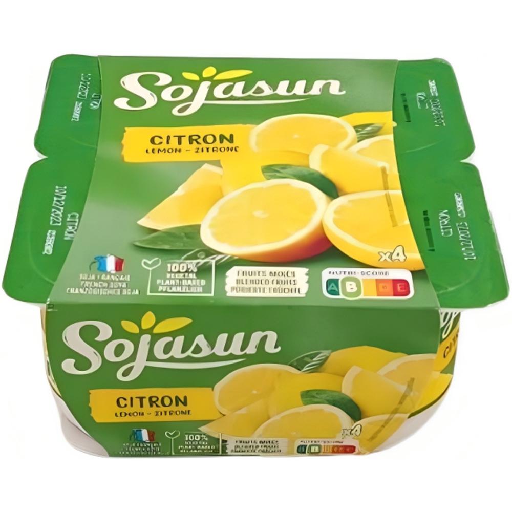 Dessert Végétal au Citron Sojasun 2x100g.