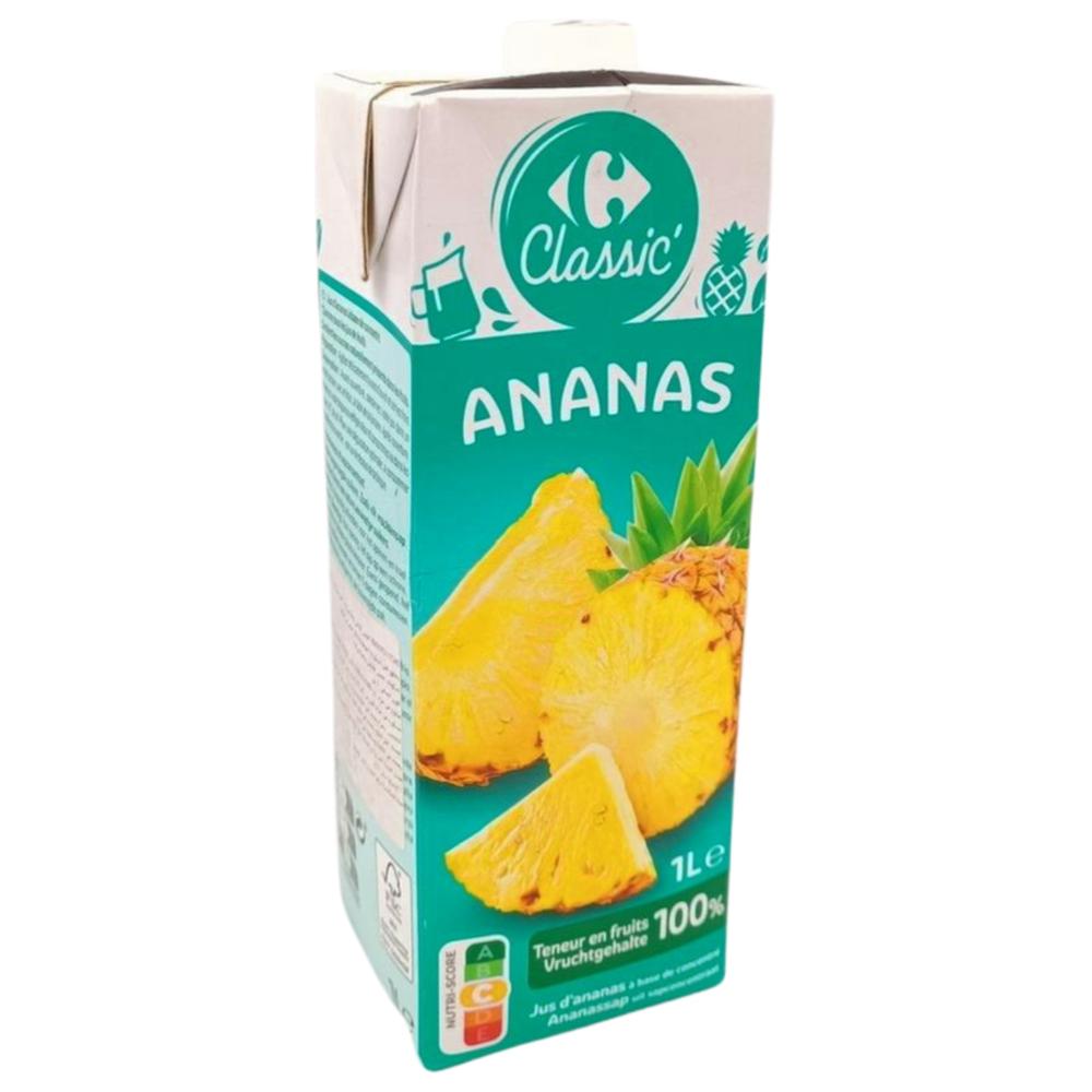 [627066] Jus d'ananas Carrefour Classic 1L.