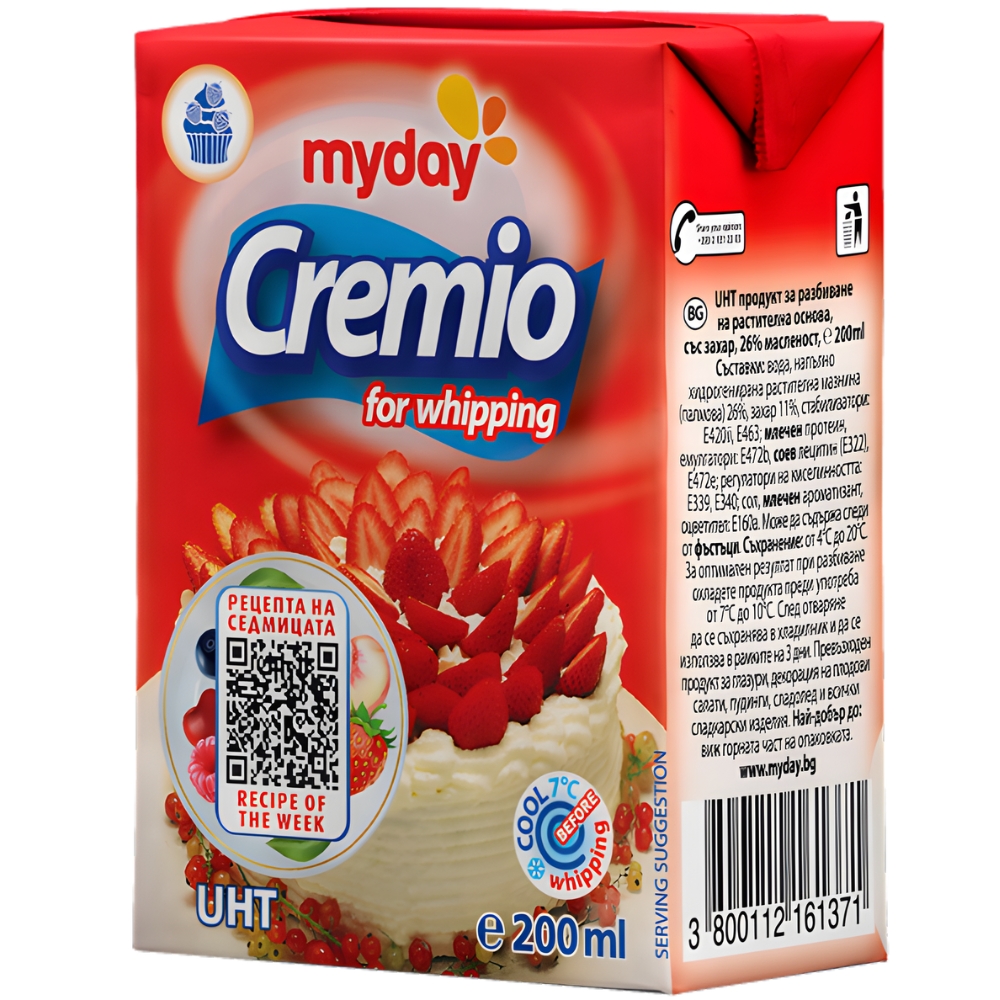 [725702] Crème à Fouetter Cremio 200ml