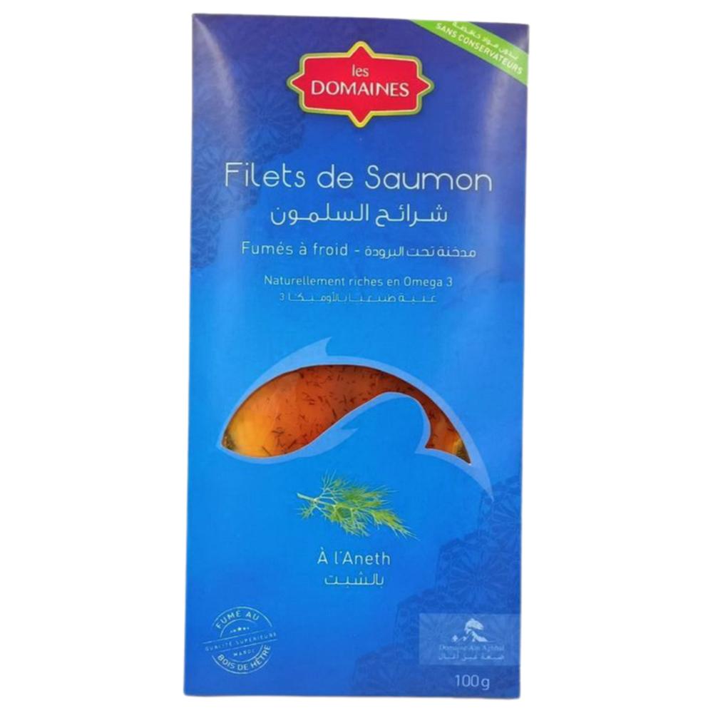 [419260] Saumon Fumé Norvège à L'Aneth Les Domaines 100g.