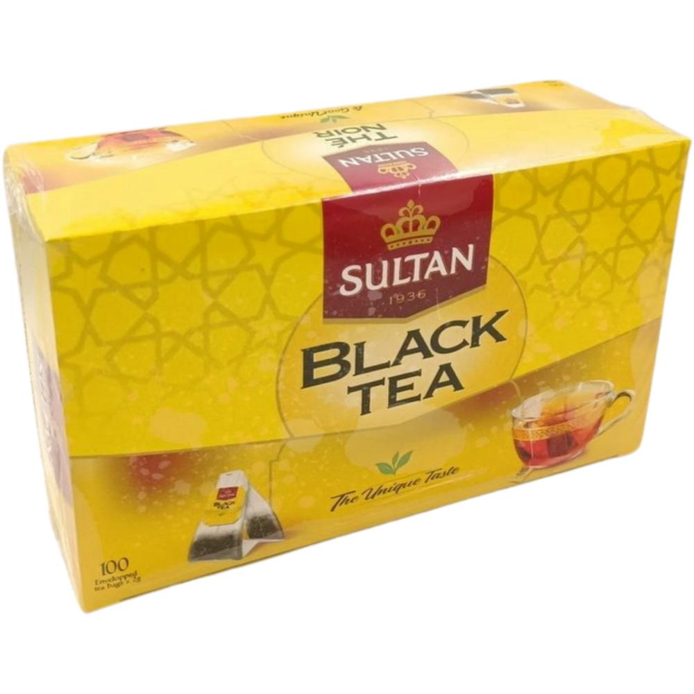 [709962] Thé en Sachets Noir Nature Sultan 100 unités.