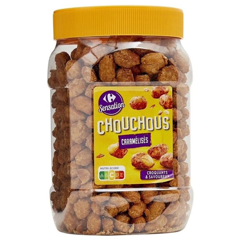 [704426] Chouchous Caramélisés Carrefour Sensation 400g