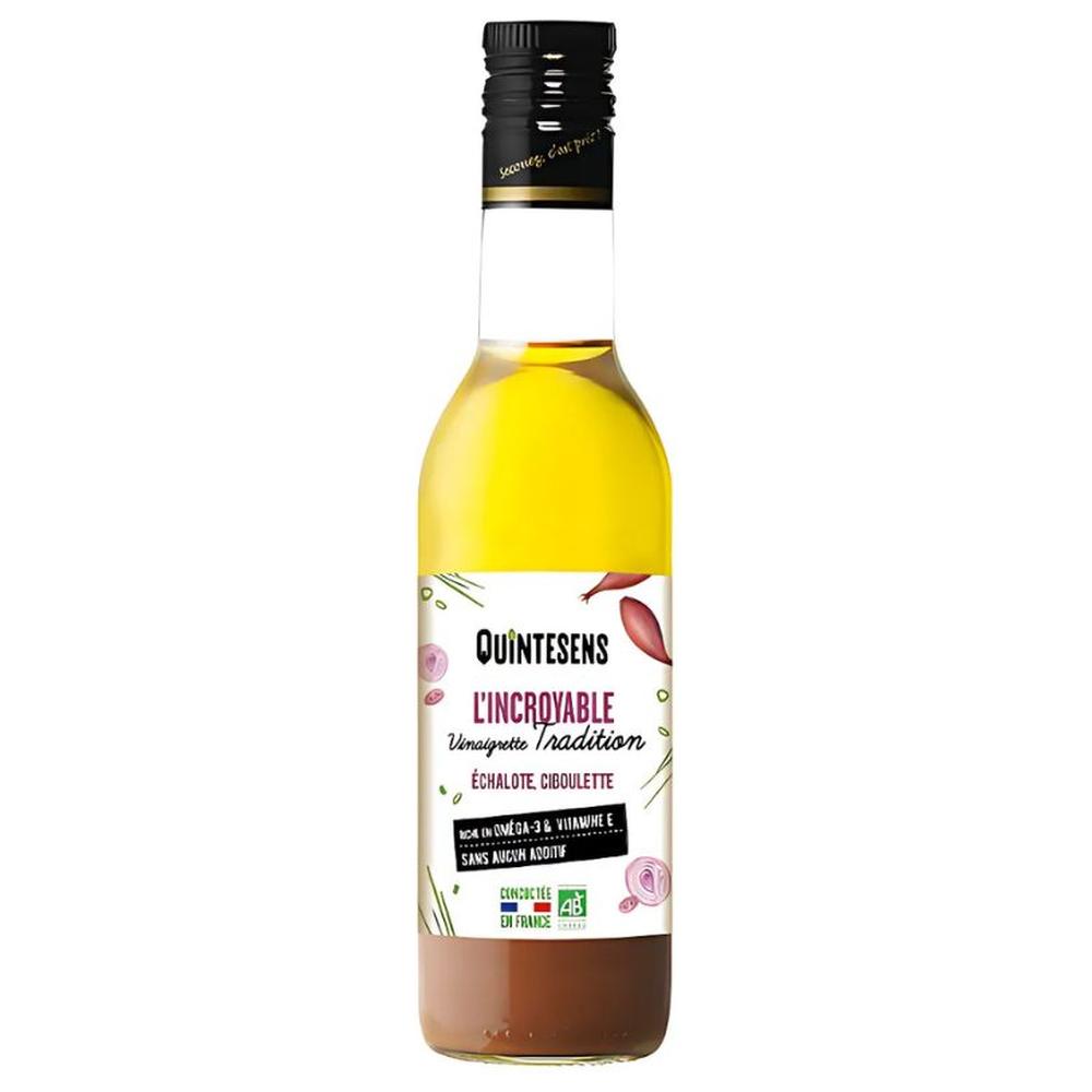 [728039] Vinaigrette Échalote & Ciboulette Quintesens 360ml