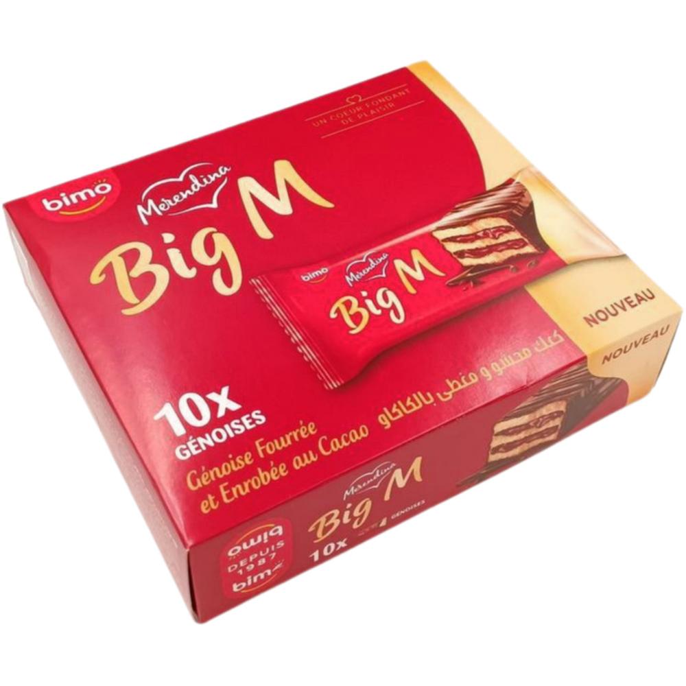 Pack Genoise Big M Merendina 10x52g.