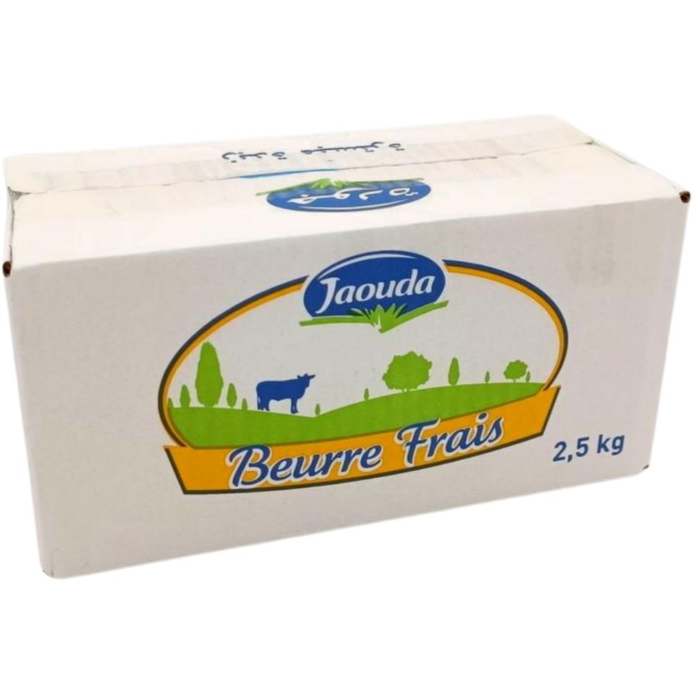 [370757] Beurre Doux Jaouda Bloc 2,5kg.