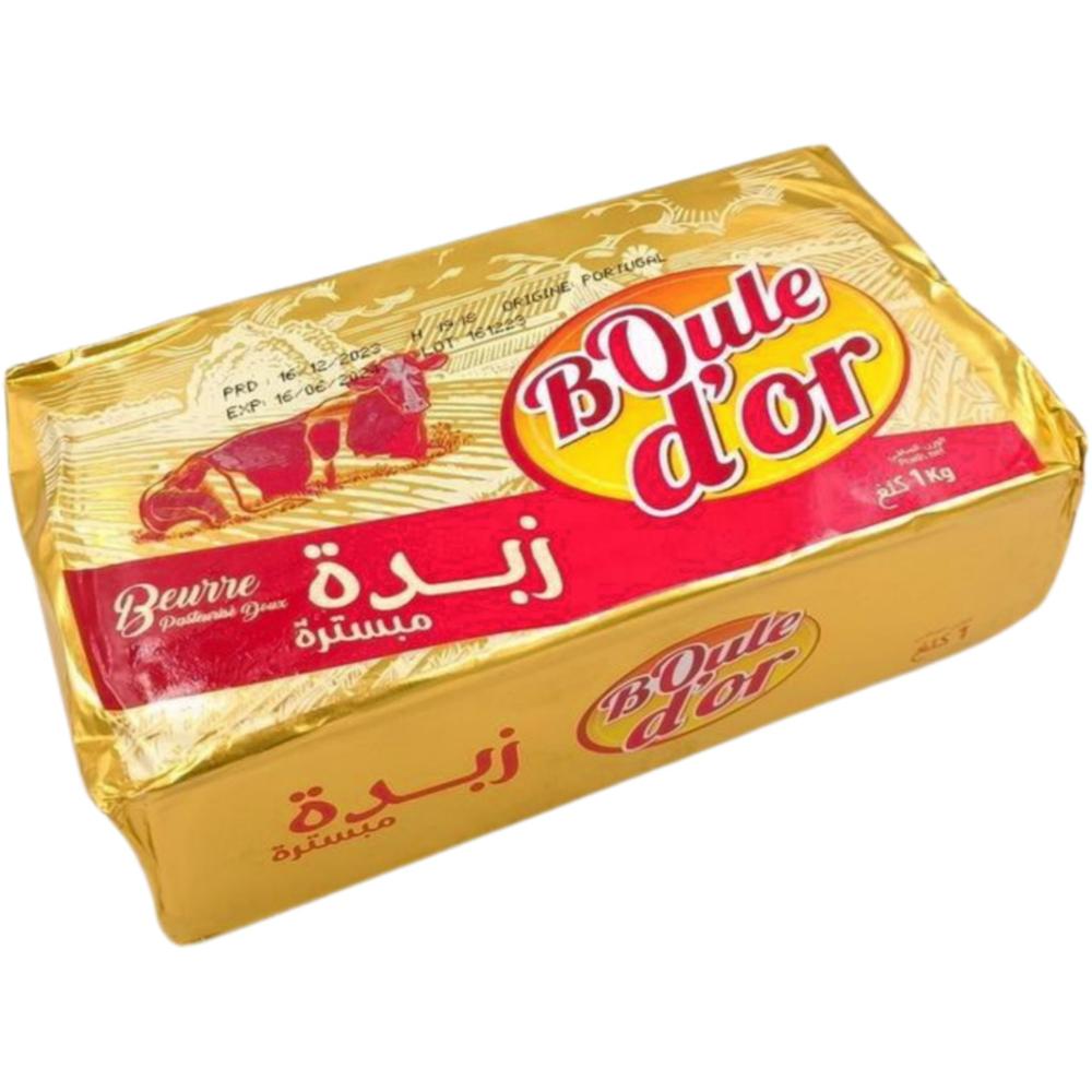 [557043] Beurre Doux Boule D'Or Bloc 1kg.