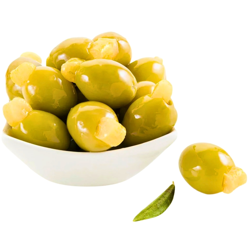 [627320] Olives Vertes au Citron 200g