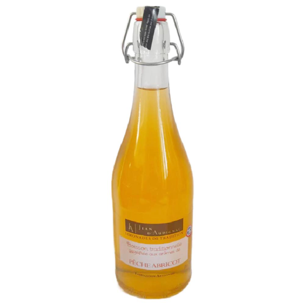 Limonade Artisanale Pêche Abricot Jean d'Audignac 75cl.