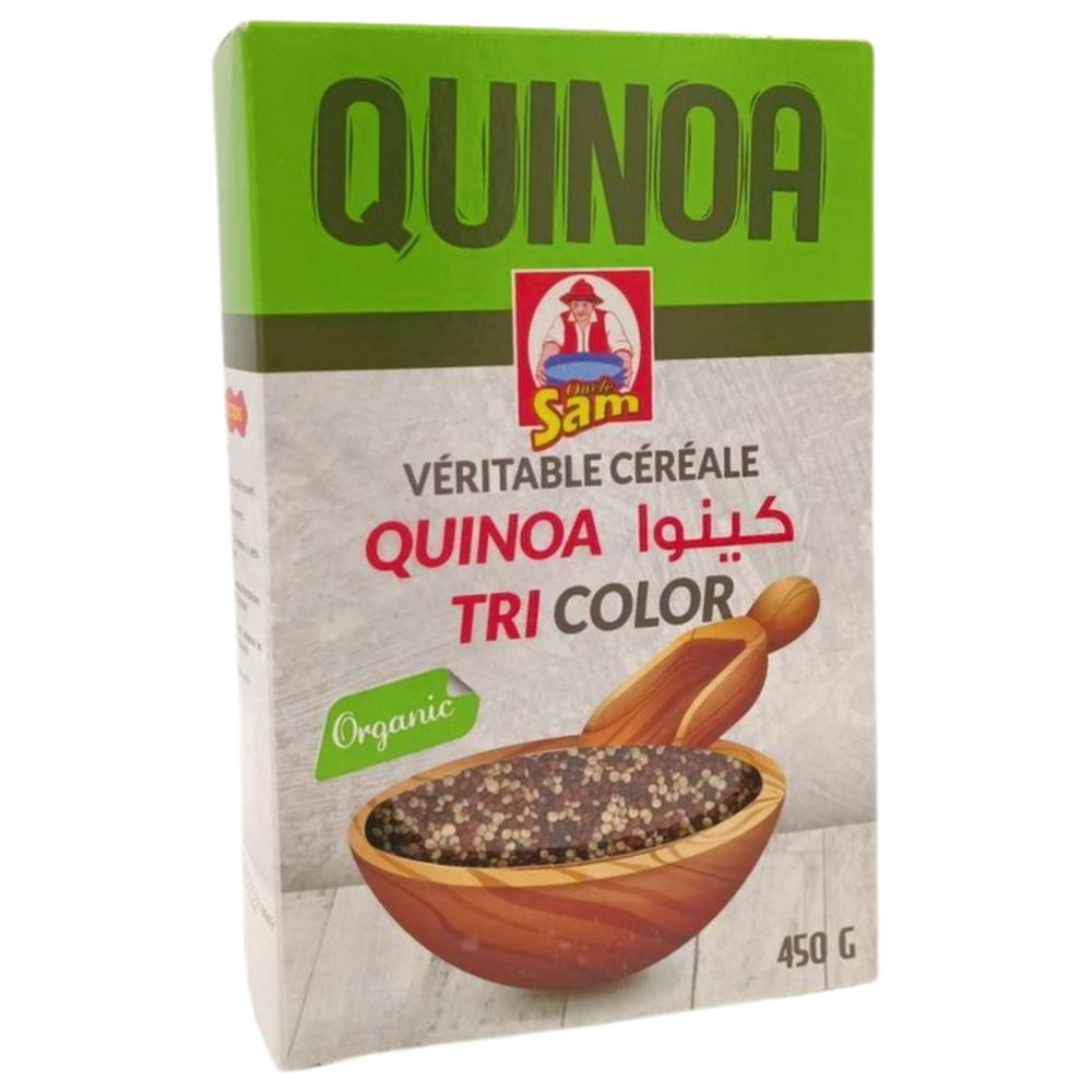 [706622] Céréale Tricolore Oncle Sam Quinoa 450g.