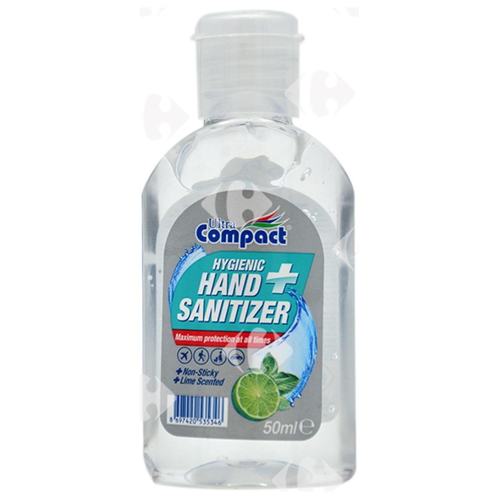 Gel Désinfectant Antibactérien Ultra Compact 50ml.