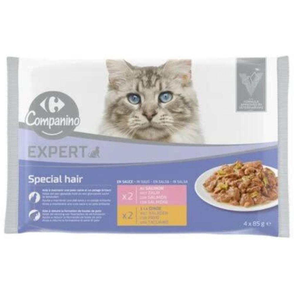 [709664] Pâtée pour Chat Carrefour Companino 4x85g