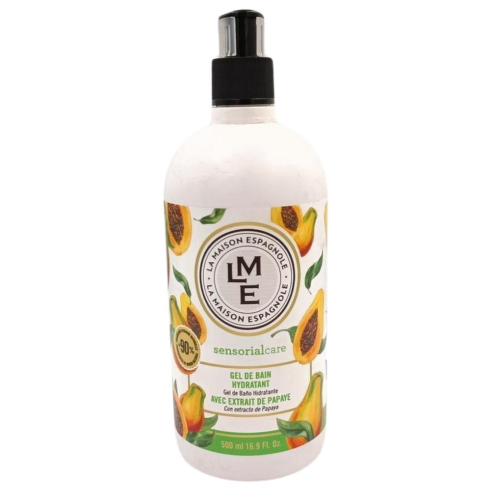 Gel de Bain Hydratant Papaye LME 500ml.