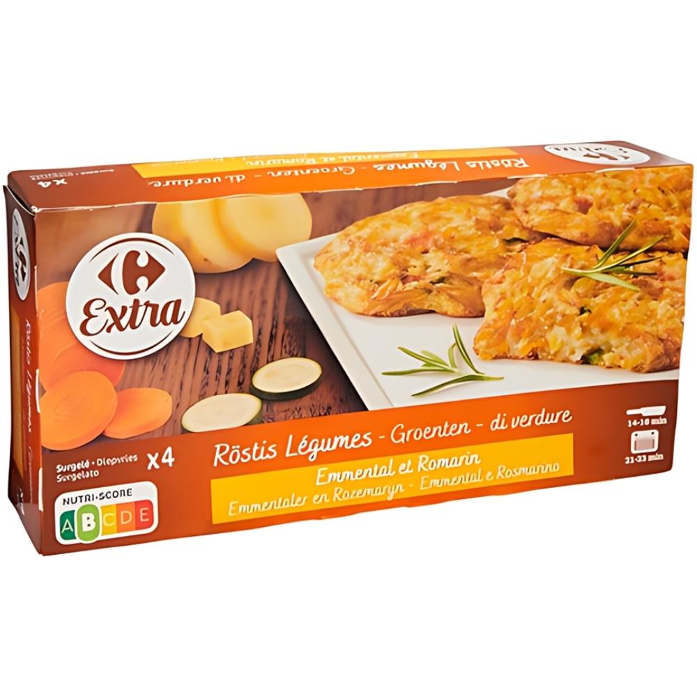 Rösti Légumes Carrefour Extra 100g 4 unités