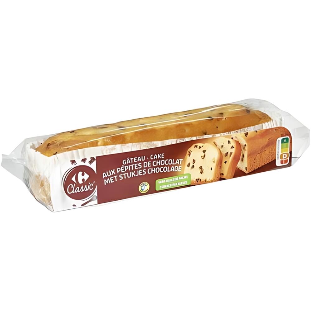 [700260] Cake aux Pépites de Chocolat Carrefour Classique 500g