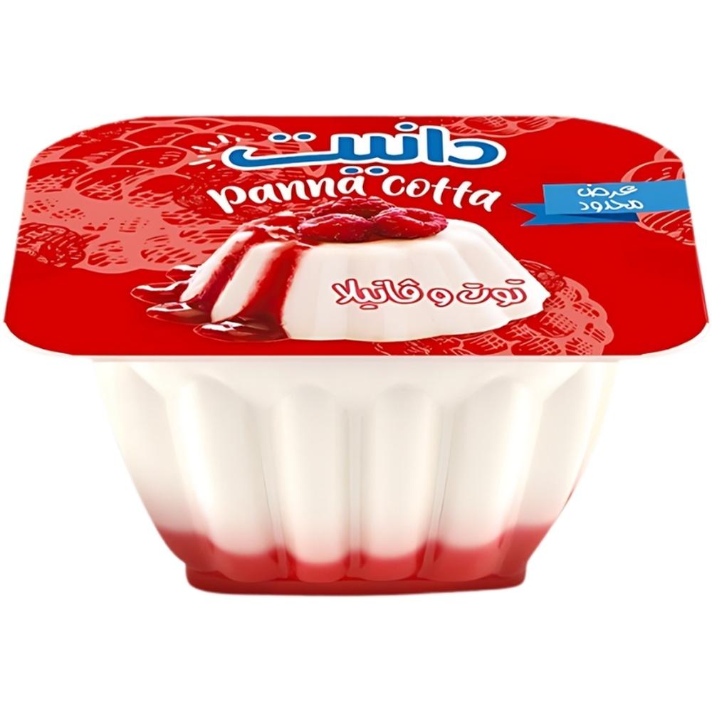 [700785] Flan Panna Cotta Vanille Coulis Framboise Danette 80g
