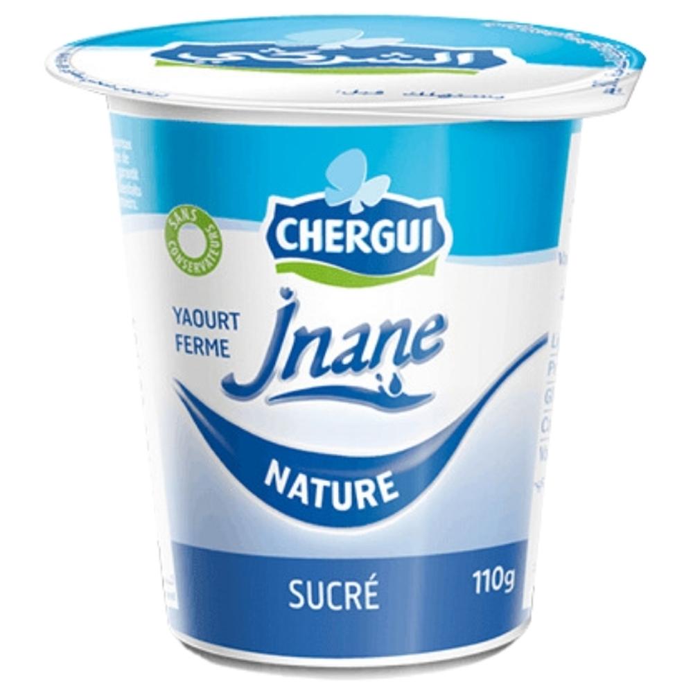 [29069] Yaourt à La Cuillère Nature Sucré Chergui Jnane 110g