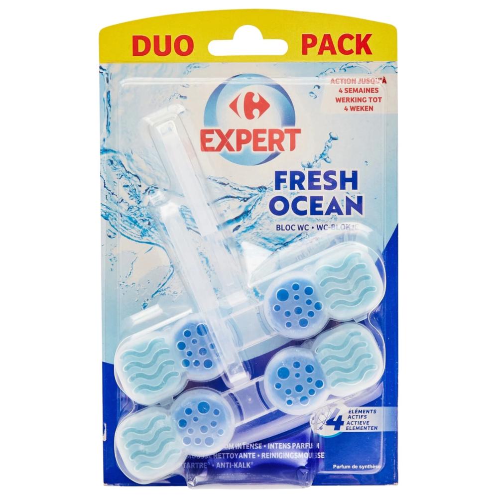 [672948] Blocs WC Fresh Ocean Carrefour Expert 2 unités