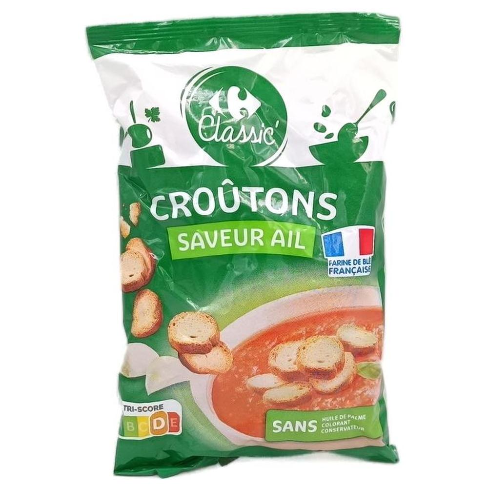 [705645] Croutons Saveur Ail Carrefour Classic 90g.