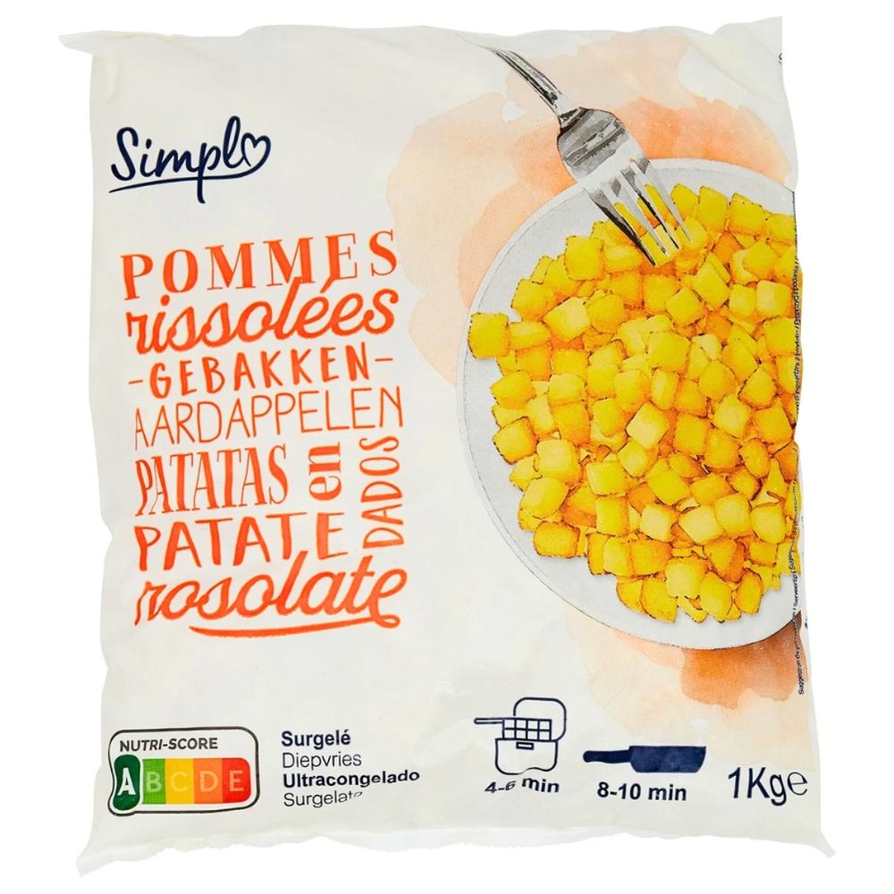 [707079] Pommes Rissolées Simpl 1kg