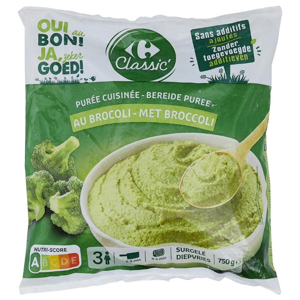 [707068] Purée de Brocolis Carrefour Classic 750g