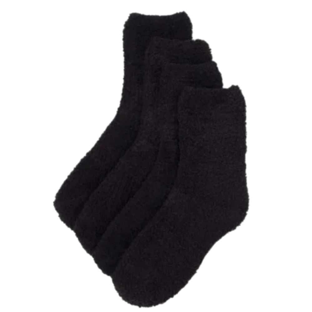 Paire Chaussettes Femme Home Bas Noir
