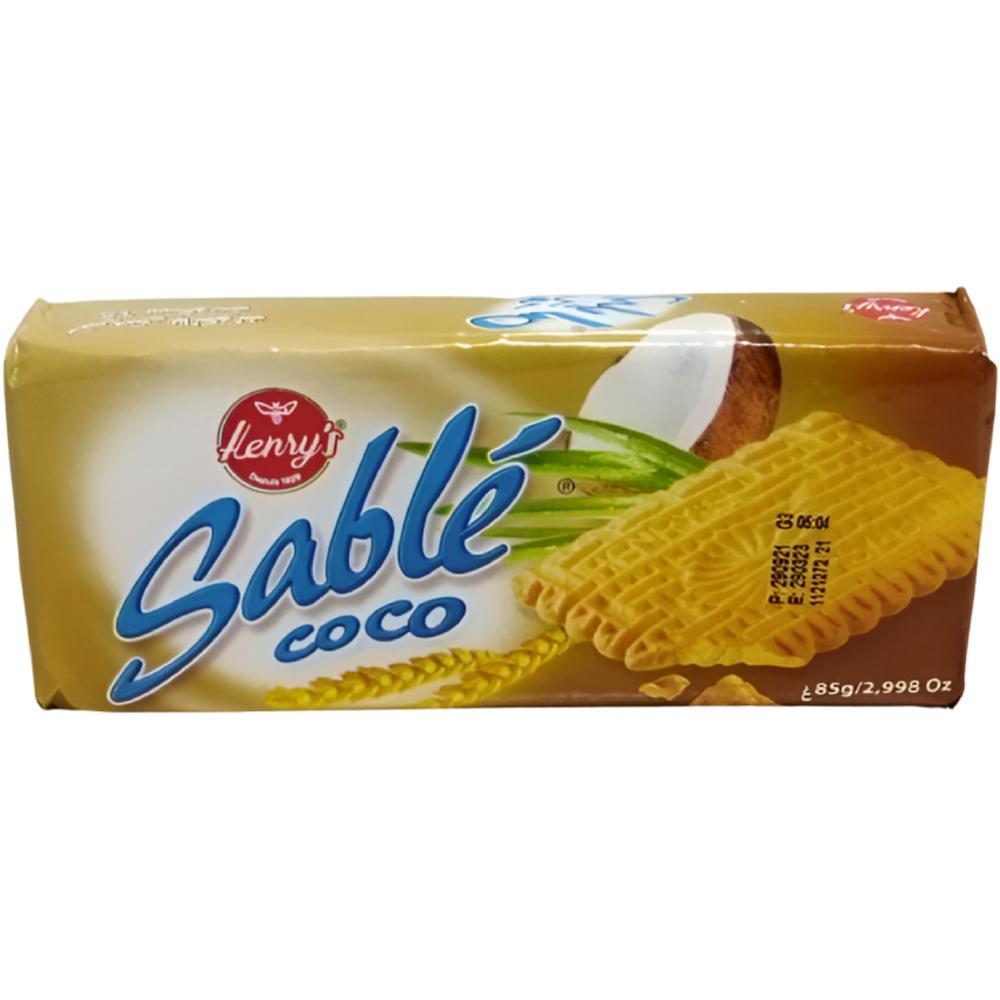 [4418] Biscuit Sablé Coco Henry's 85g