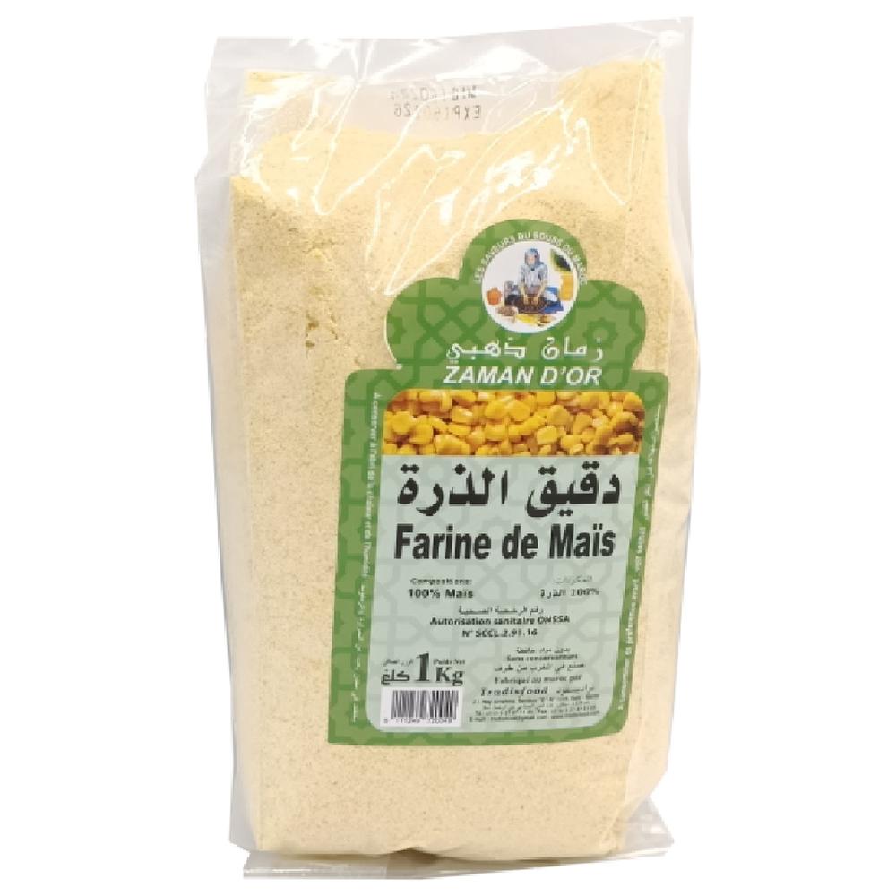 [538580] Farine de Maïs Zaman d'Or 1kg.