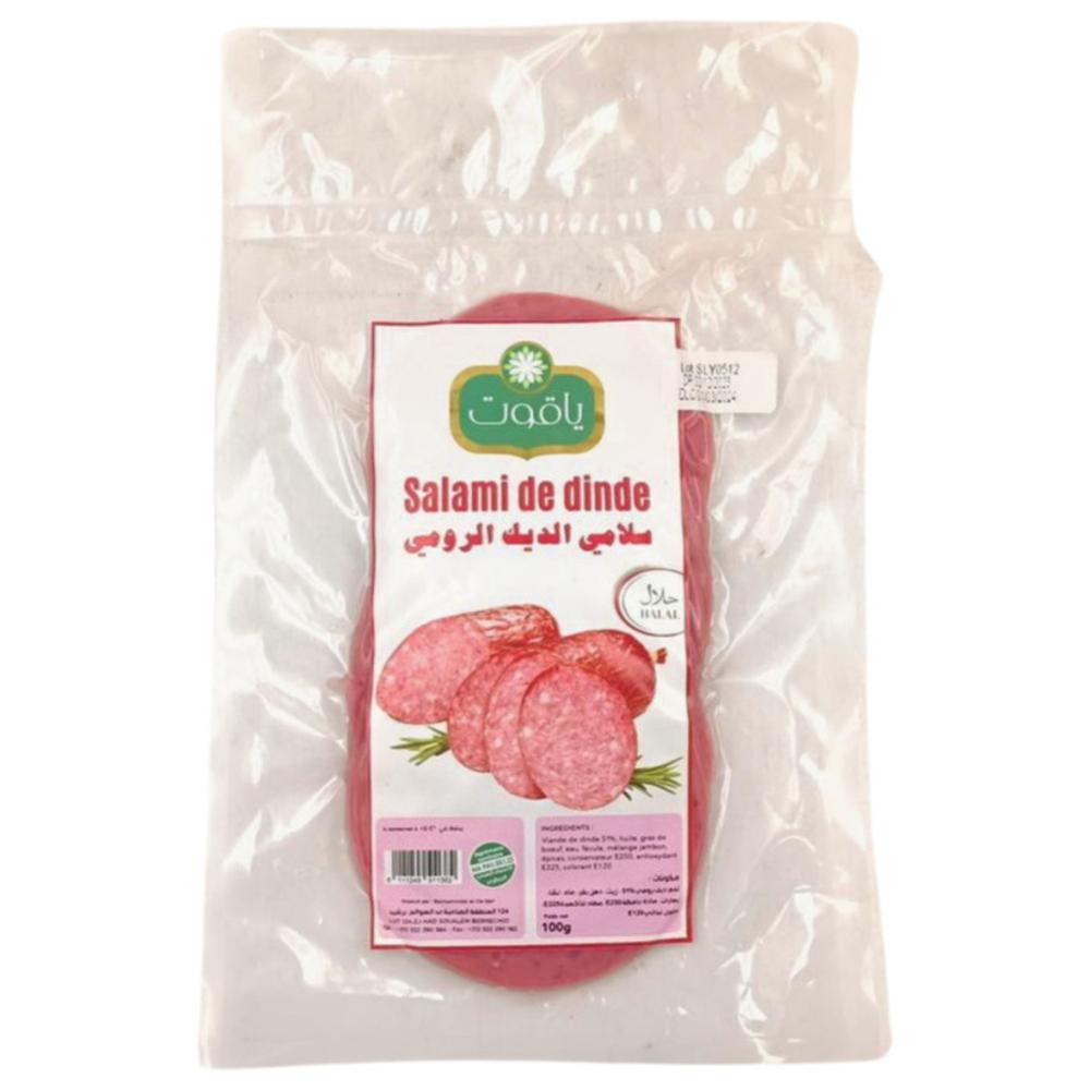 [704976] Salami de Dinde Yacout Charcuterie 100g.