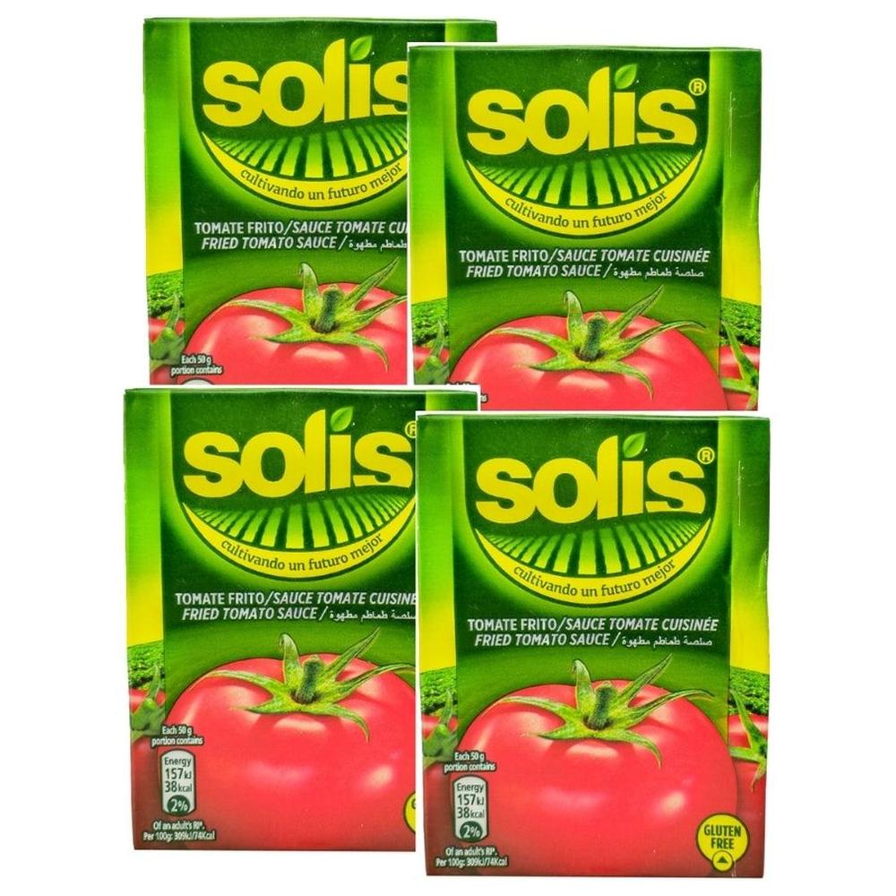 Lot Sauce Tomate Solis 4x350g