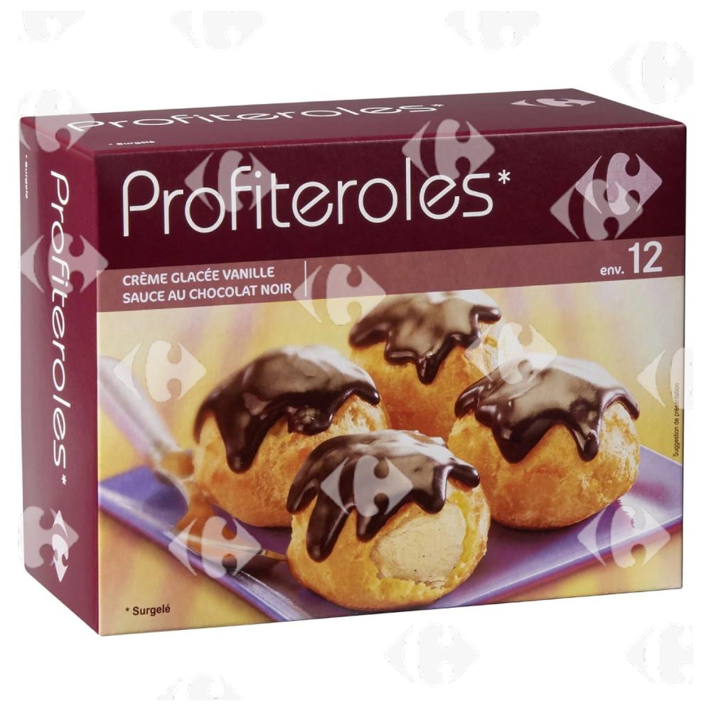 [663179] Profiteroles Carrefour 280g 12 unités