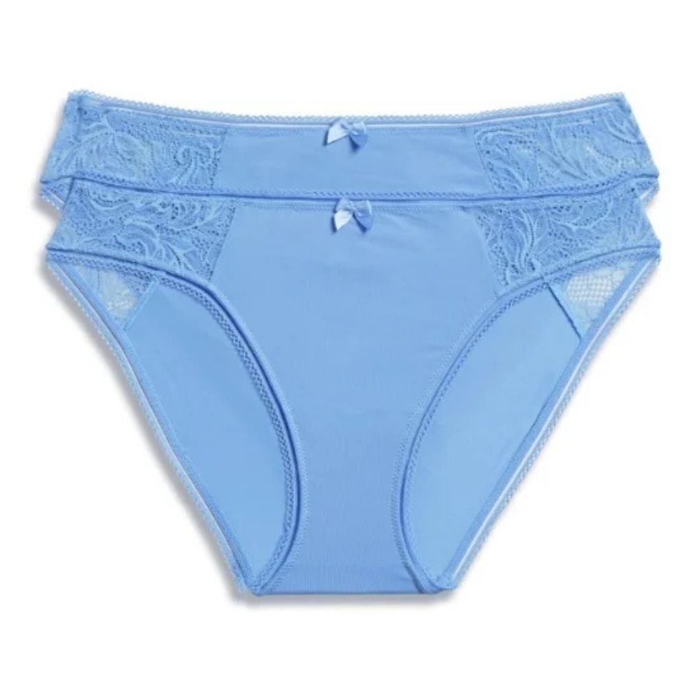 [702182] Lot de 2 Slips Femme Thara Nuage