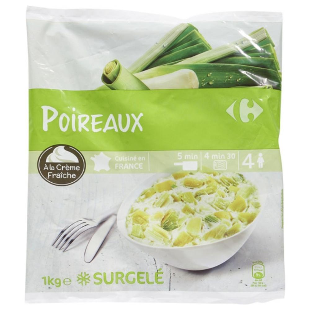 [707071] Poireaux à La Crème Carrefour 1kg