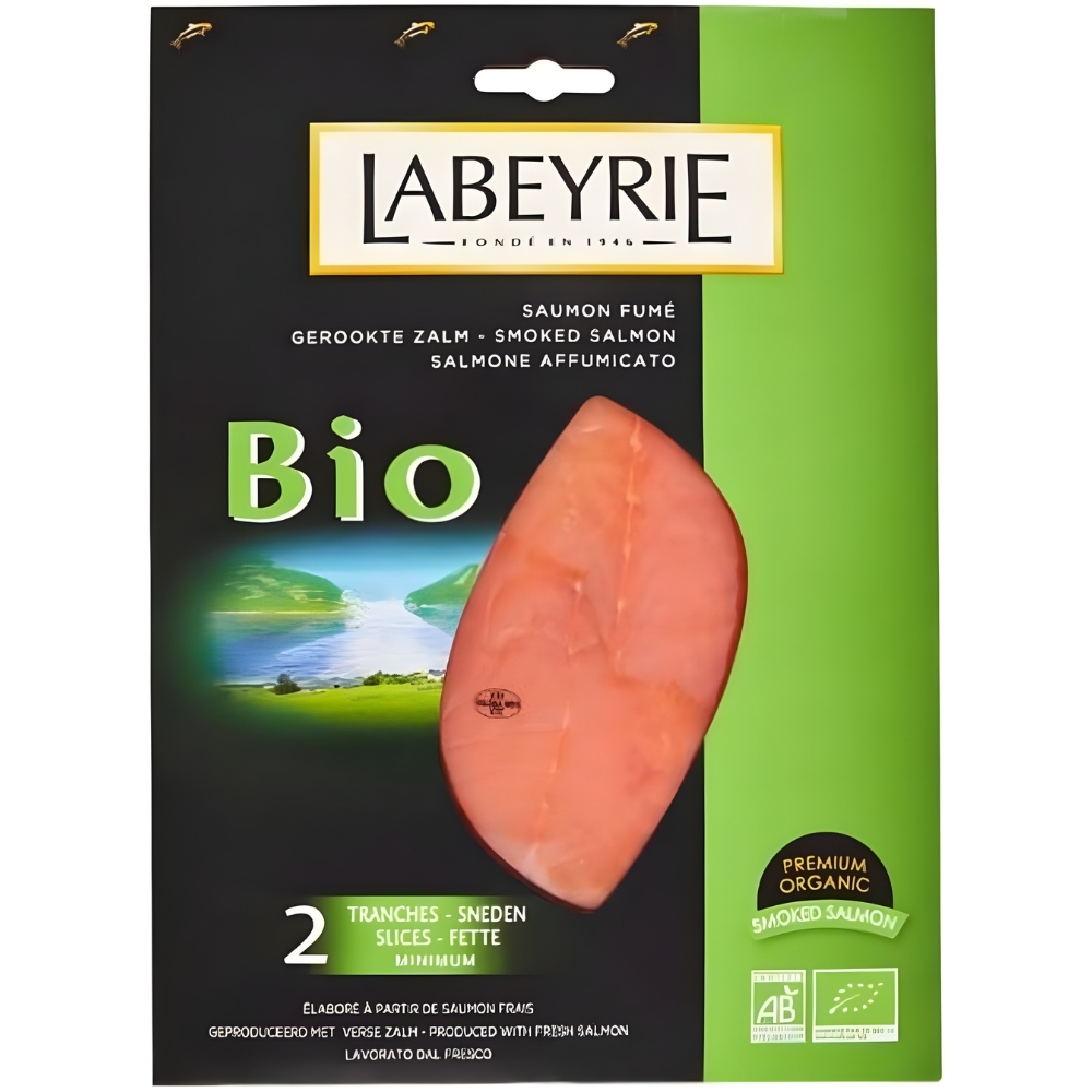 [224615] Saumon Fumé Bio Labeyrie Irlande 75g