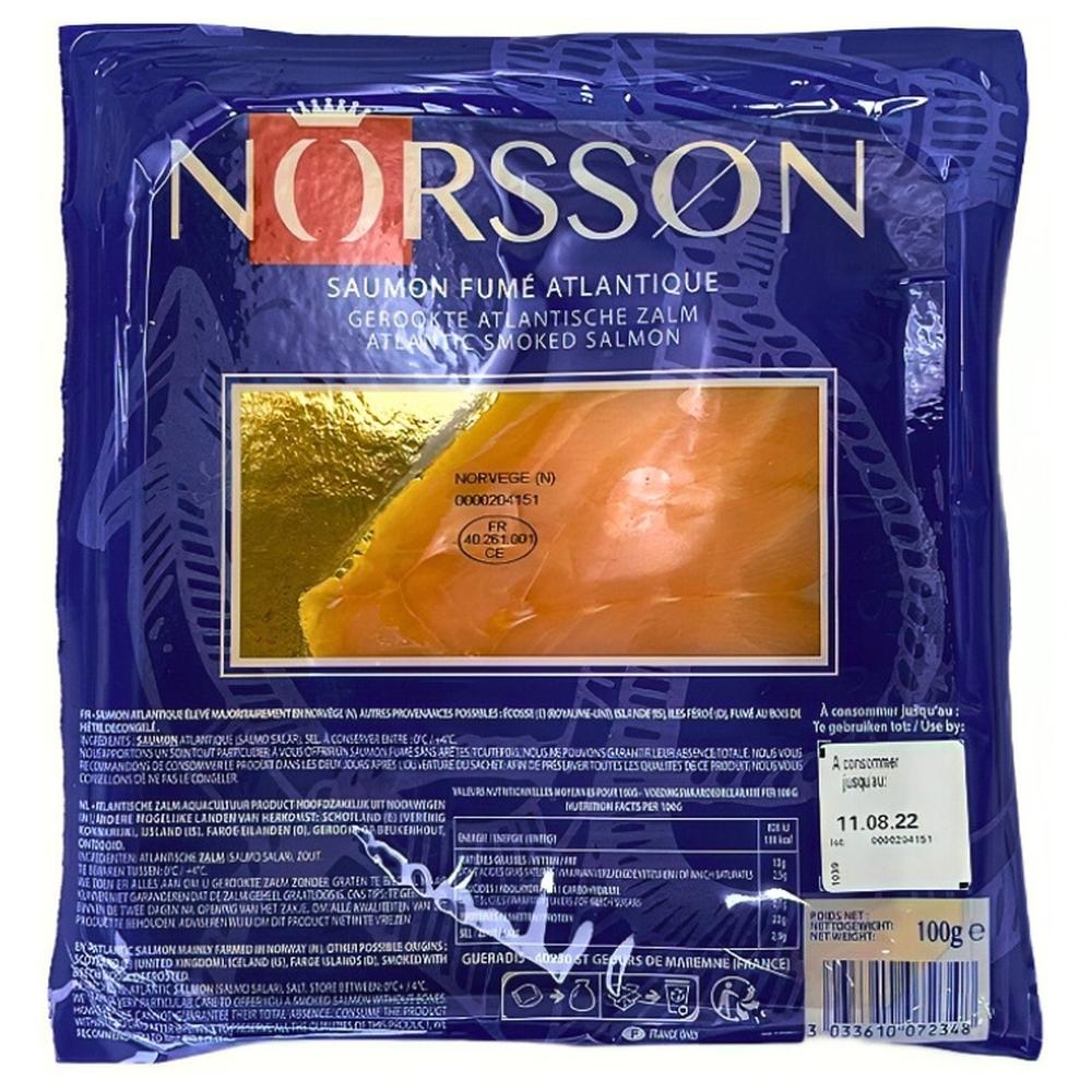 [72625] Saumon Fumé Norsson 100g.
