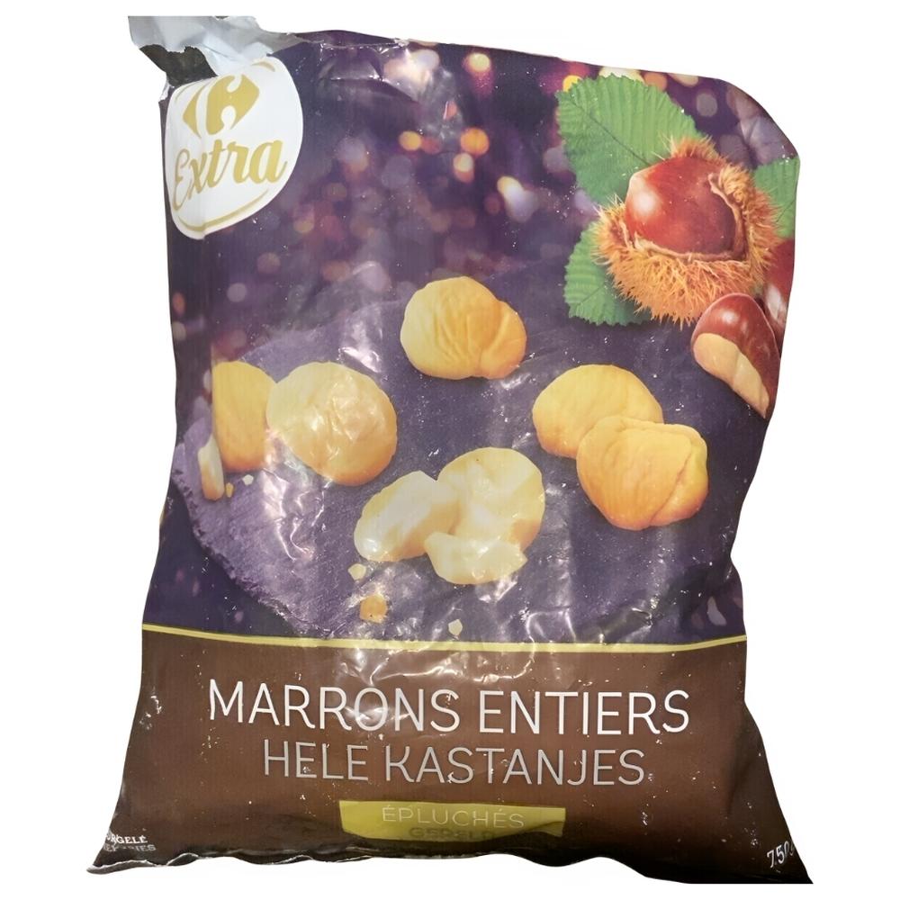 [691918] Marrons Épluchés Carrefour 750g