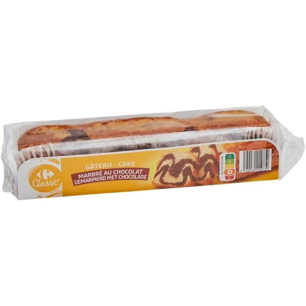 [574462] Gâteau Marbré au Chocolat Carrefour 475g