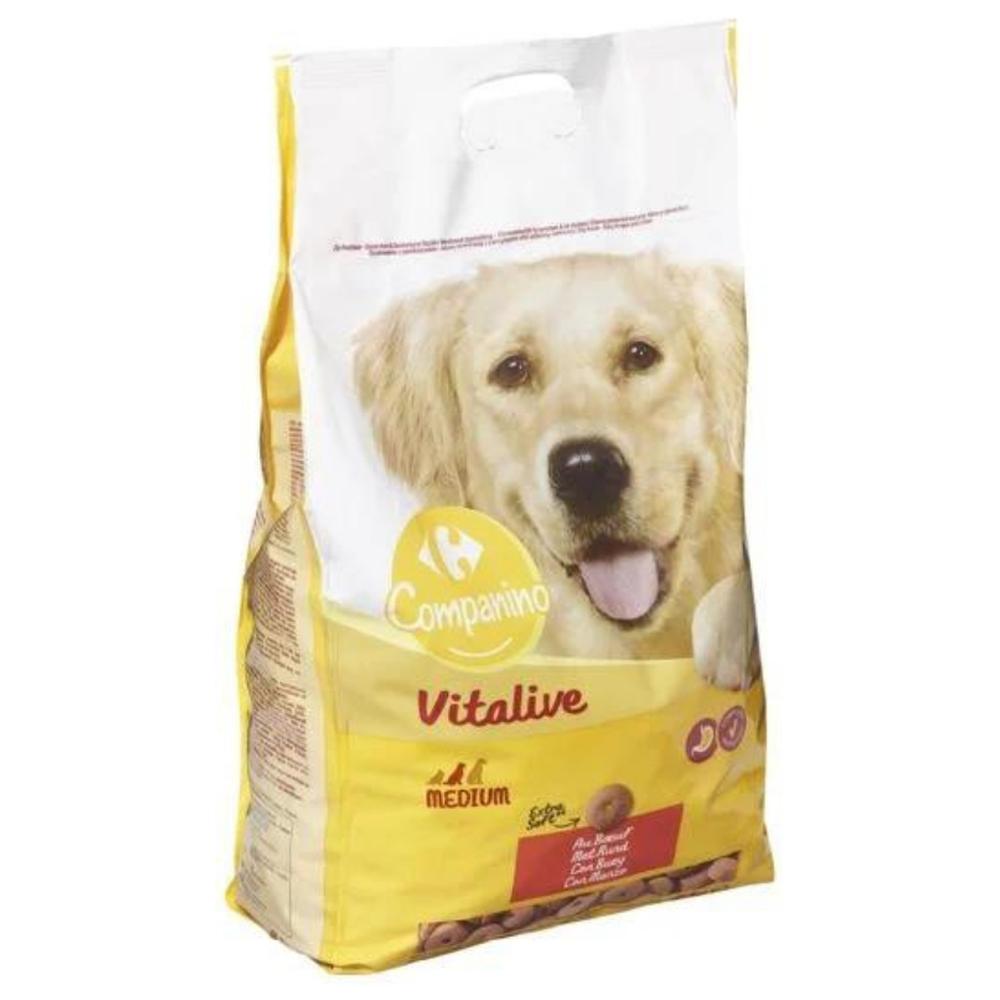 [507860] Croquettes pour Chien Adulte Medium au Bœuf Carrefour Companino 4kg