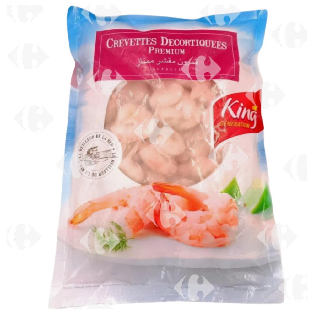 Crevettes Décortiquées Premium 30/50 Fisher King 400g