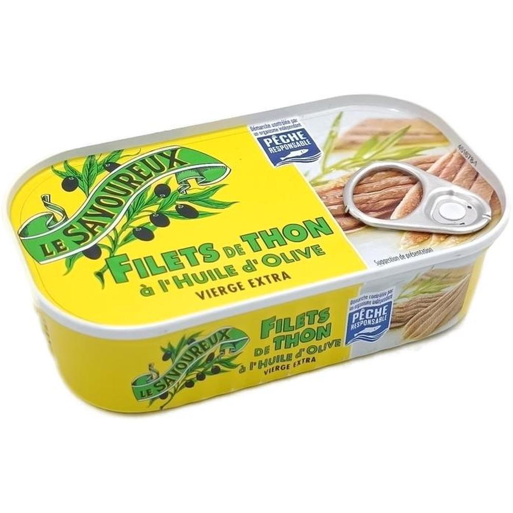 [688318] Filet de Thon à l'Huile d'Olive Extra Vierge Connétable 115g.