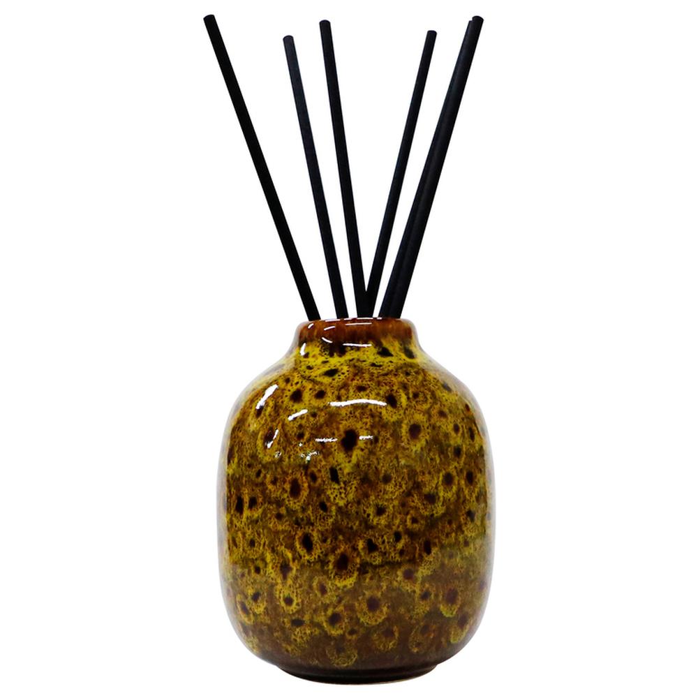 Diffuseur Céramique Jaune Boho Ambre Kasa 10cl