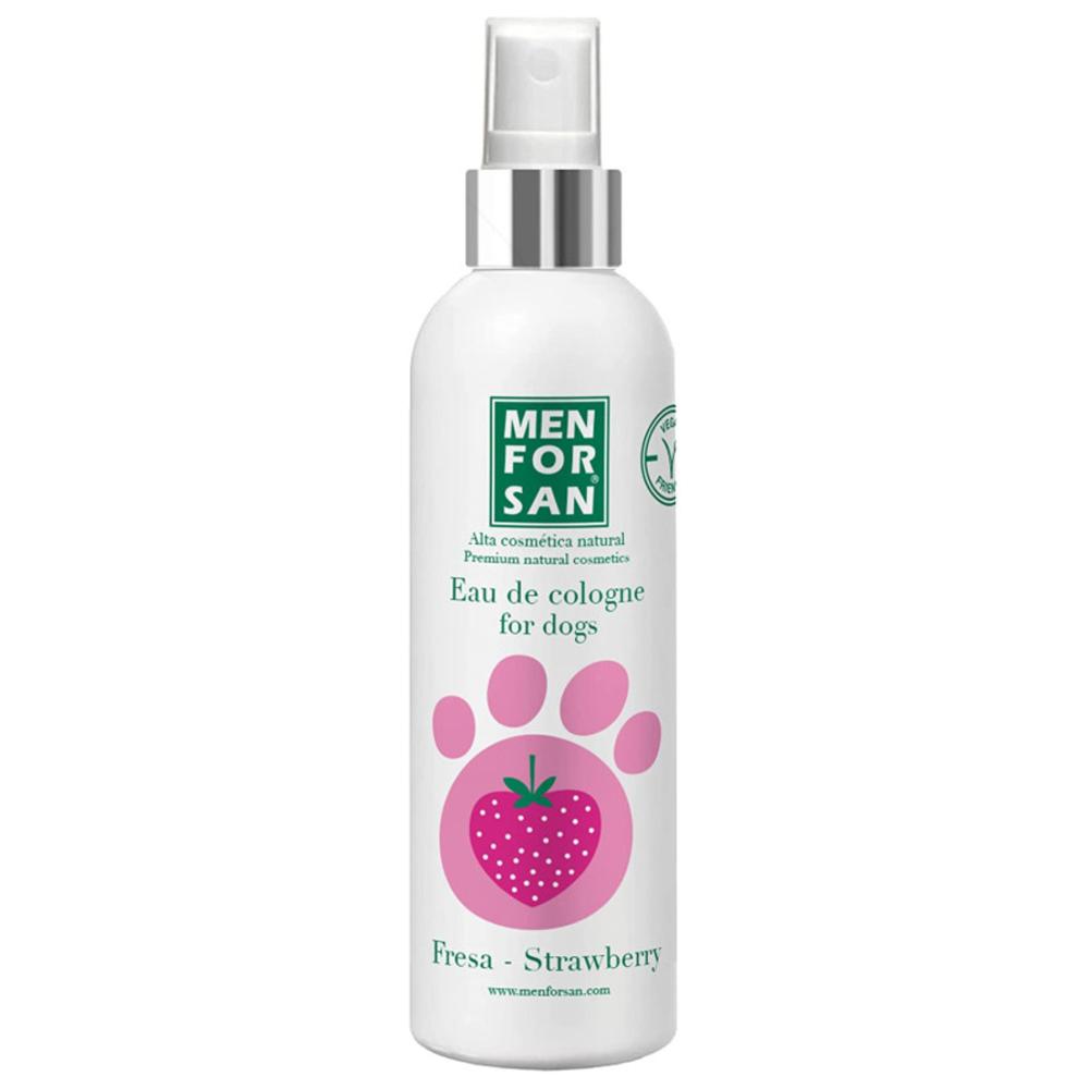 [567454] Eau de Cologne Fraise pour Chien Menforsan 125ml