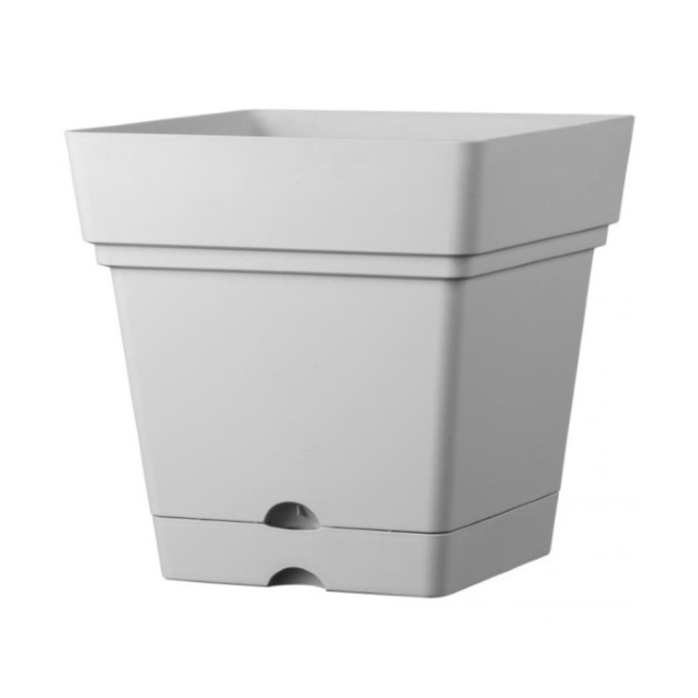 [693592] Pot Toscane Carré Gris Anthracite 17,4 cm 3,4 L