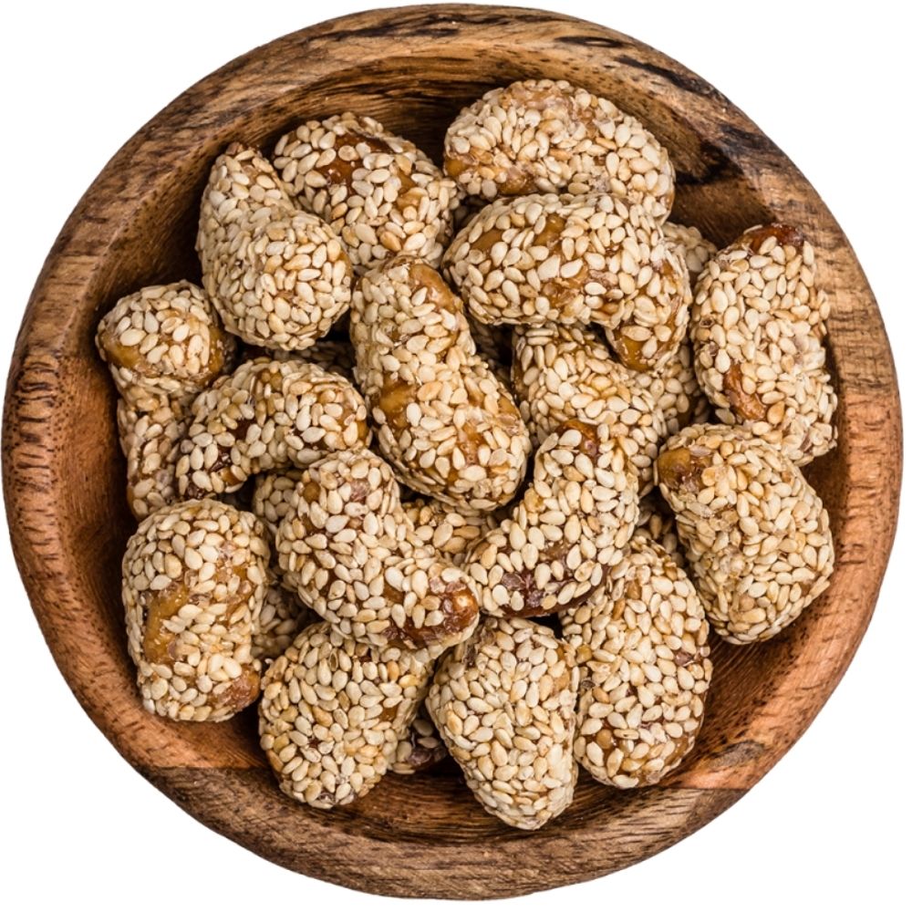 Noix de Cajou Sésame Boîte en Verre 150g