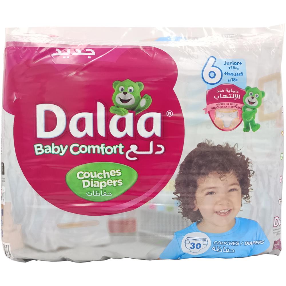 [689504] Couches Confort Bébés Junior Plus Dalaa 30 unités