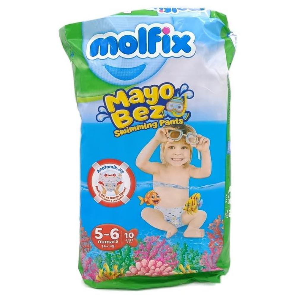 Couches Swimming Pants Taille 5-6 Molfix 10 Unités