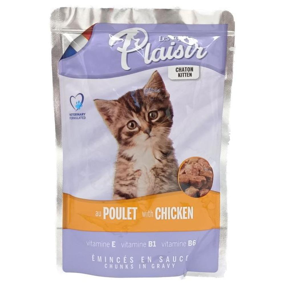 [693007] Pochons Repas Chaton Poulet Plaisir 100g