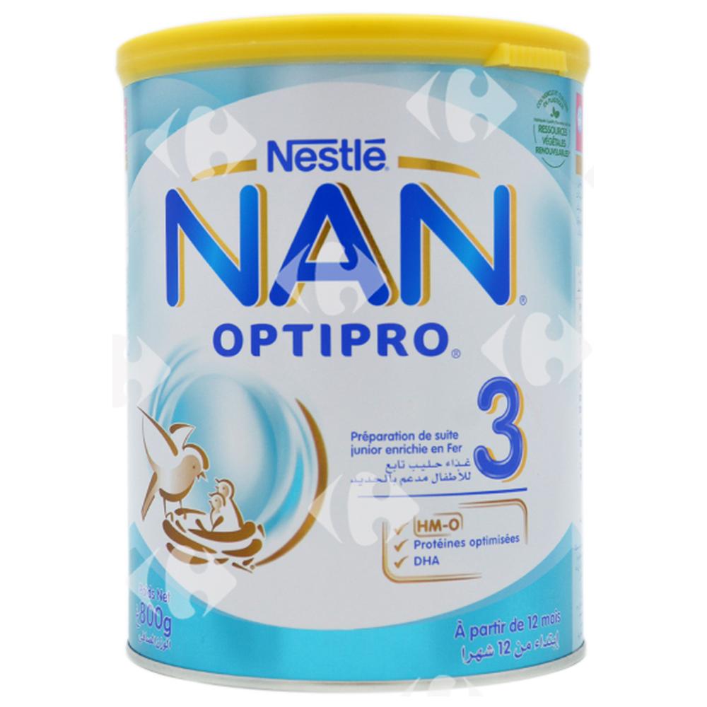 [654934] Lait de Croissance Optipro 3 Nan 800g
