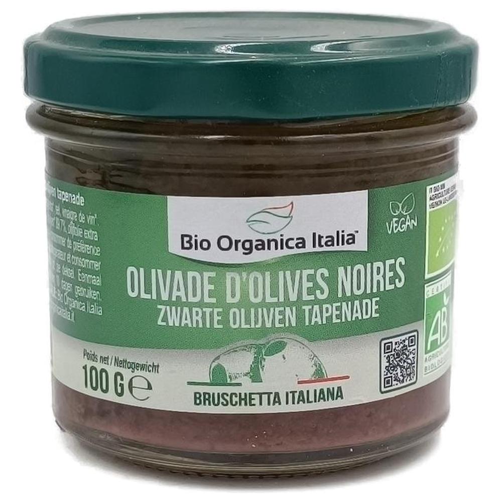 [682650] Tapenade d'Olives noires Bio Organica 100g.
